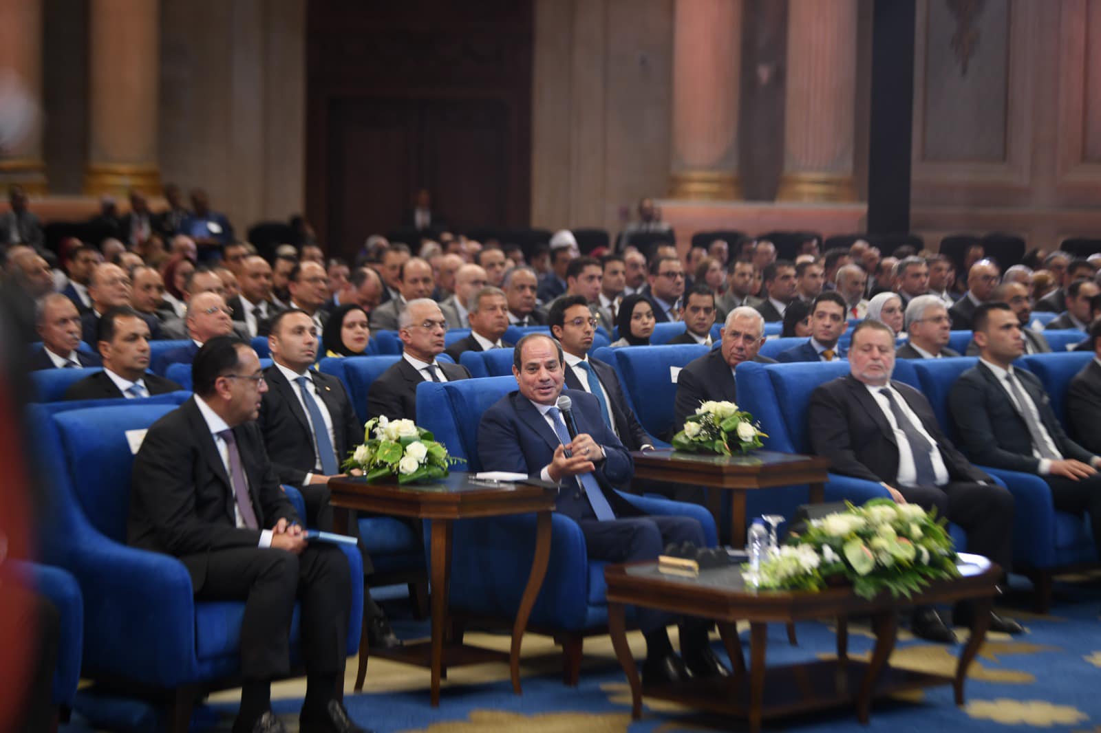 حزب المصريين الأحرار مؤتمر  حكاية وطن  رصد استعادة مصر وضعها الطبيعي والإقليمي