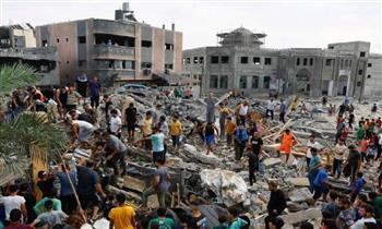 متحدث الدفاع المدني الفلسطيني الاحتلال دمر المربعات السكنية في جباليا شمال قطاع غزة بشكل كامل
