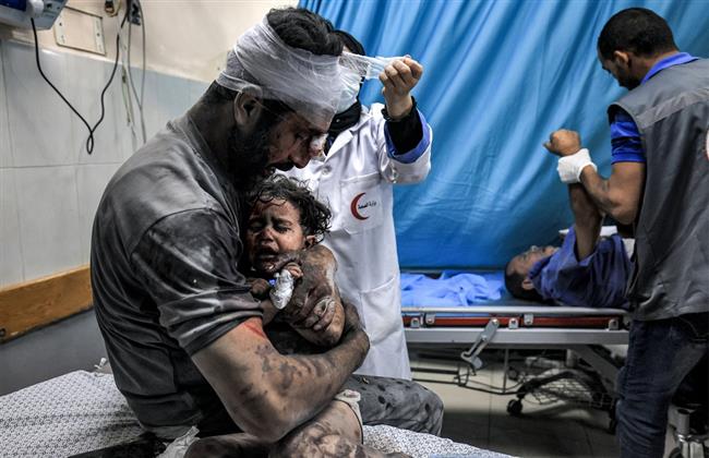 ;القاهرة الإخبارية; اشتباكات ضارية مع قوات الاحتلال الإسرائيلي في محيط مستشفى ناصر بـ خانيونس جنوب غزة