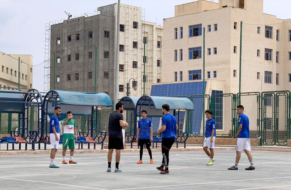 طلاب بالأقصر يشاركون فى مهرجان الأسر الطلابية للجامعات بكفر الشيخ | صور