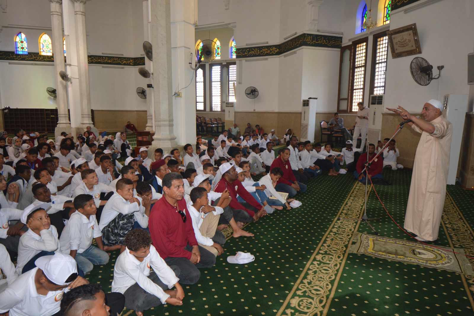 200 طفل من المحافظات الحدودية يواصلون رحلة مشروع  أهل مصر  في بورسعيد