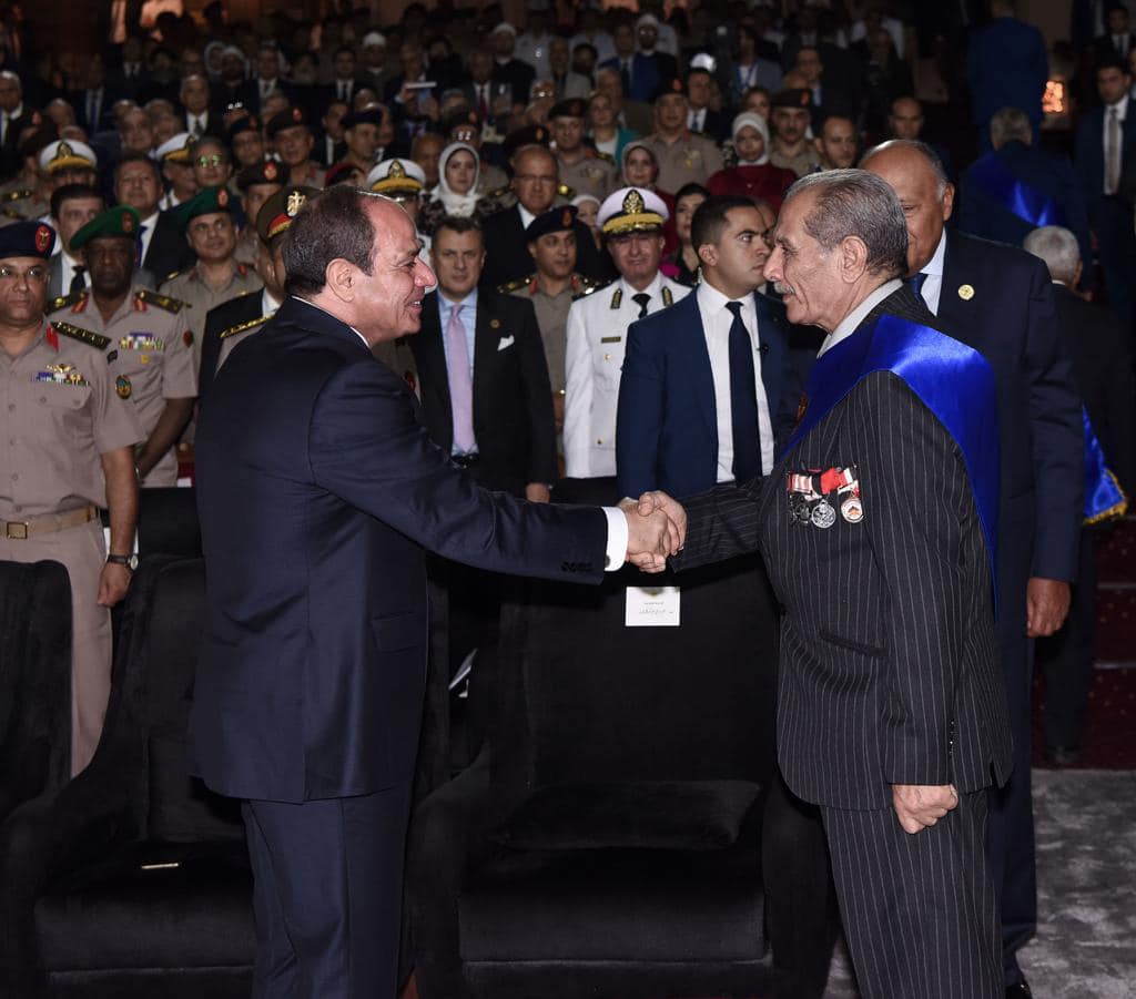 الرئيس عبد الفتاح السيسي يشهد احتفال القوات المسلحة بالذكرى الخمسين لانتصارات أكتوبر المجيدة