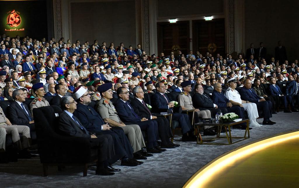 الرئيس عبد الفتاح السيسي يشهد احتفال القوات المسلحة بالذكرى الخمسين لانتصارات أكتوبر المجيدة