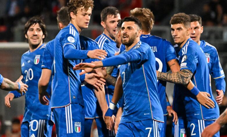 قائمة منتخب إيطاليا لمباراتي مالطا وإنجلترا في تصفيات يورو 2024 - بوابة  الأهرام