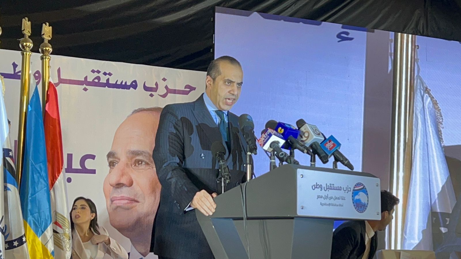 رئيس الحملة الرسمية للمرشح الرئاسي عبد الفتاح السيسي ضيف برنامج  كلمة أخيرة  مساء اليوم الثلاثاء
