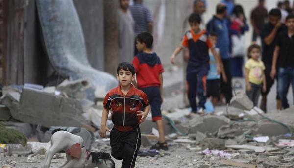 «اليونيسف»: وضع الأطفال في غزة يائس وصعب للغاية