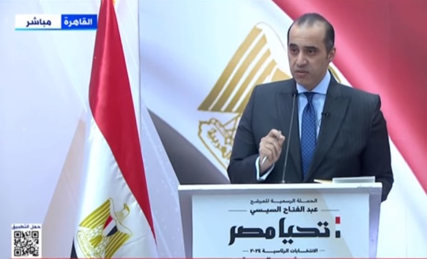 رئيس حملة المرشح الرئاسي عبدالفتاح السيسي عقدنا  لقاءات و فعالية خارجية و لقاء مع المصريين بالخارج
