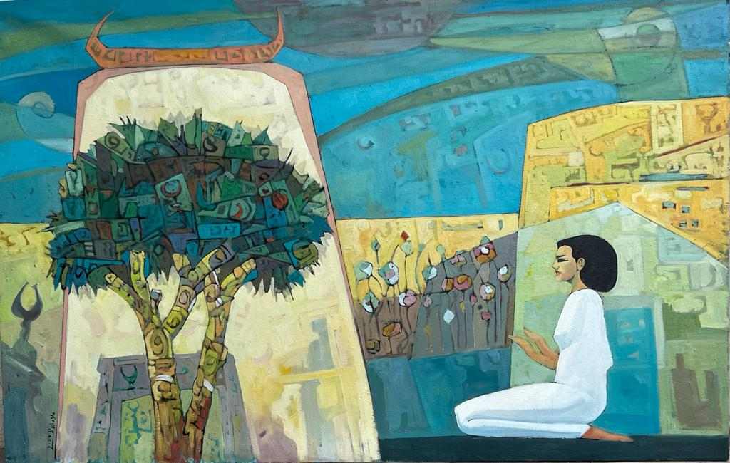 جاليري موشن يُطلق معرض «جدار أبيض» للفنان علاء أبو الحمد.. الأحد المقبل