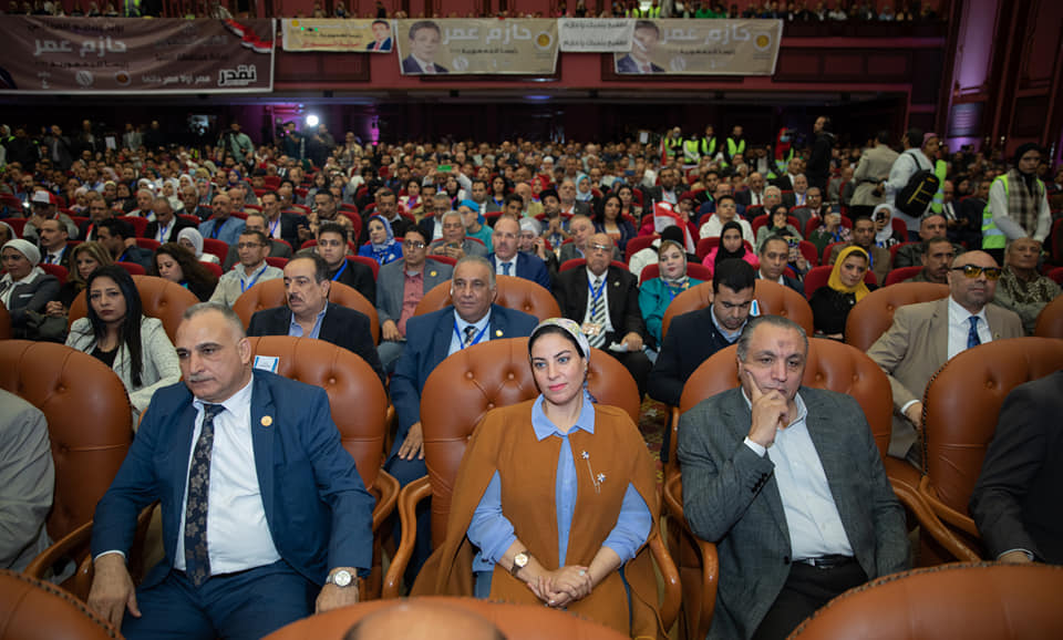 مؤتمر جماهيري حاشد لحملة المرشح الرئاسي حازم عمر