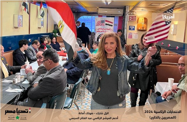 تجهيزات الجالية المصرية في الولايات المتحدة استعدادا للانتخابات