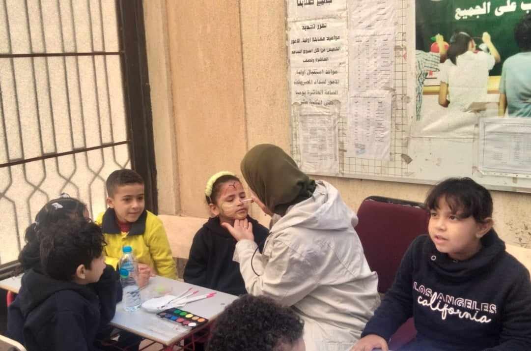 فعاليات المكتبة المتنقلة ببشاير الخير بالإسكندرية