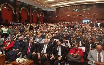   حملة-المرشح-الرئاسي-عبدالفتاح-السيسي-تشارك-فى-مؤتمر-حاشد-لفلاحى-مصر-بالغربية-|-صور