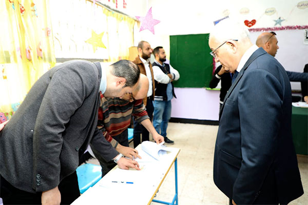 وزير التربية والتعليم يدلى بصوته في الانتخابات الرئاسية 