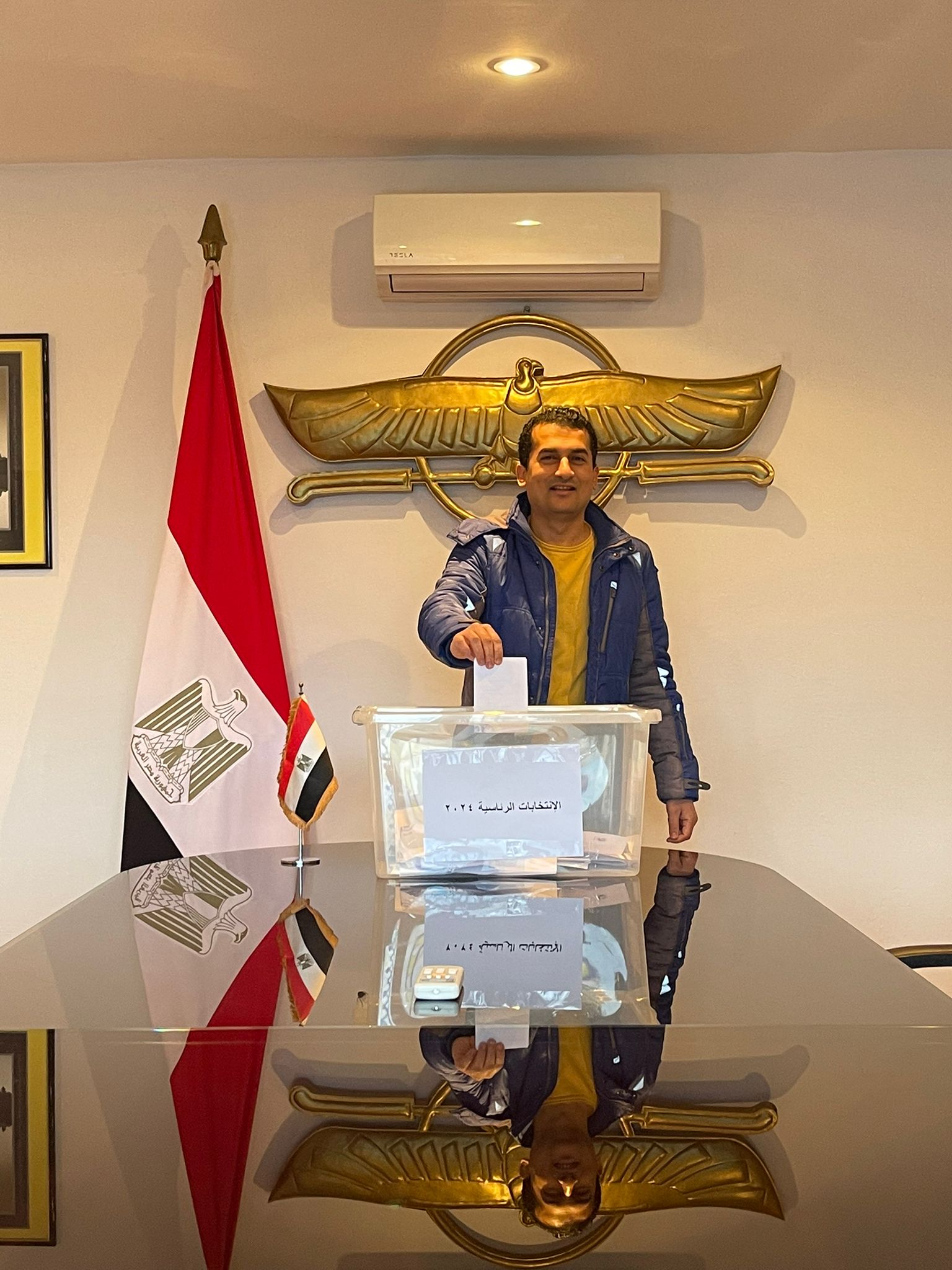 تصويت المصريون بالخارج في الانتخابات الرئاسية