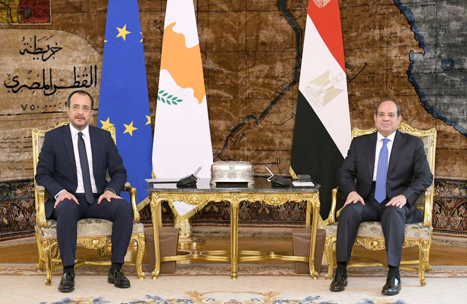 الرئيس القبرصي يثمن الجهود المصرية الحثيثة للتهدئة في قطاع غزة