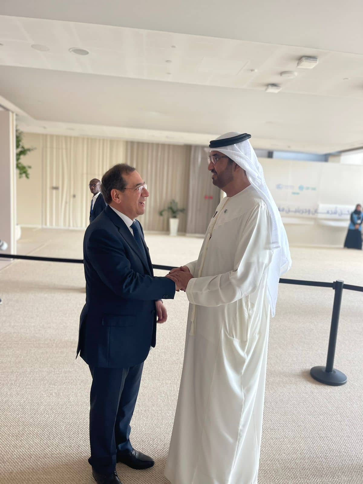 وزير البترول في قمة المناخ COP28 بدولة الامارات العربية