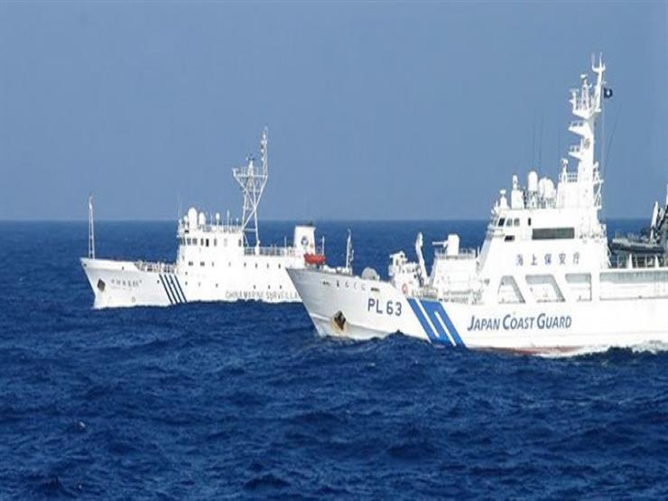 خفر السواحل الياباني دخول سفينتين صينيتين المياه الإقليمية قبالة جزر سينكاكو