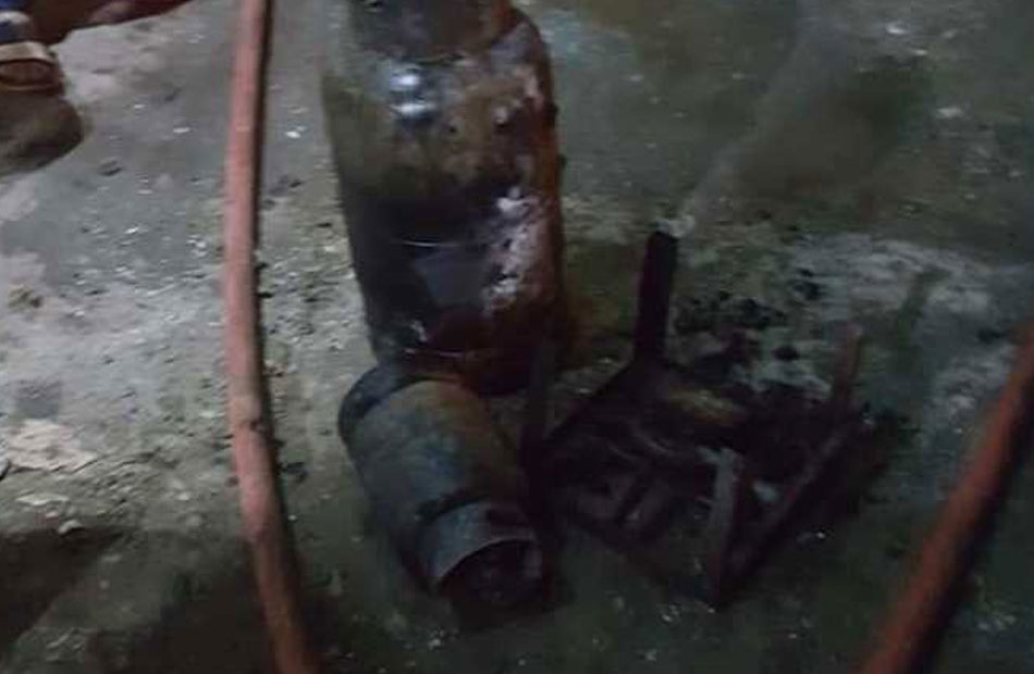 إصابة  في انفجار أسطوانة بوتاجاز بأسوان 