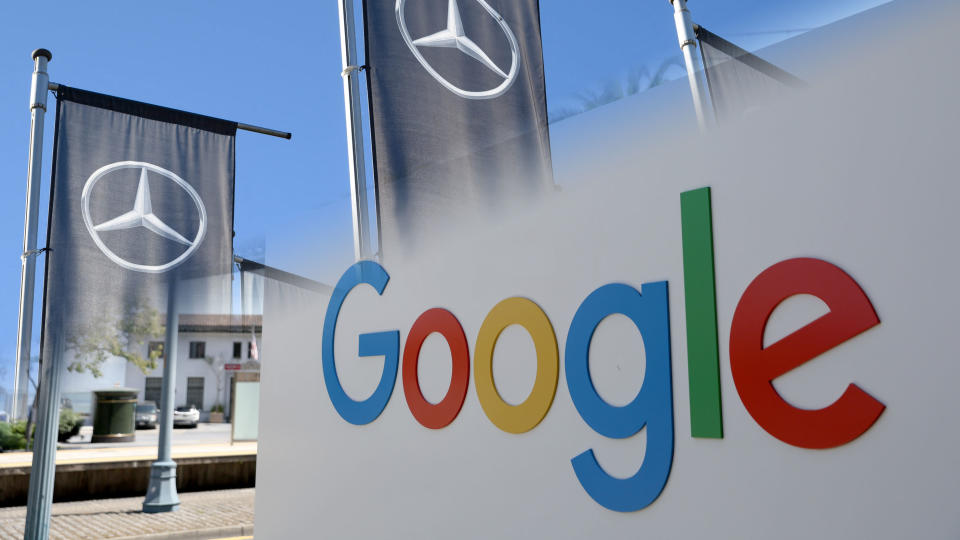 مرسيدس تتفق مع جوجل على التعاون لتطوير نظامها للملاحة