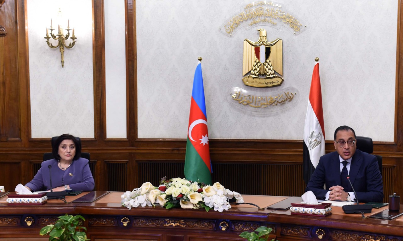 رئيس الوزراء يستقبل رئيسة برلمان أذربيجان |صور
