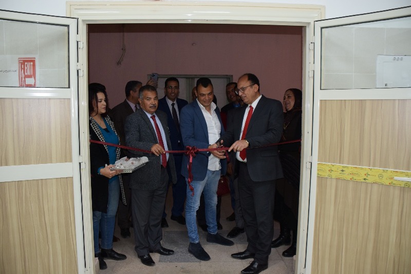  افتتاح مشروعات بكلية الاقتصاد المنزلي جامعة حلوان