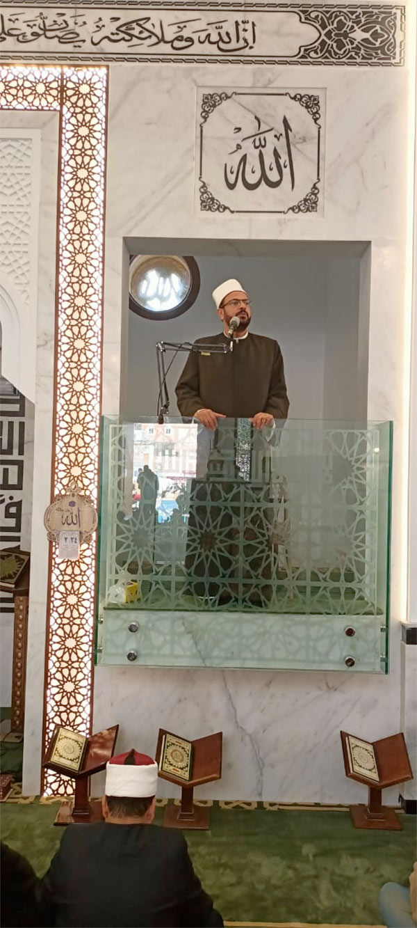 إفتتاح مسجد صلاح الدين فى العلمين