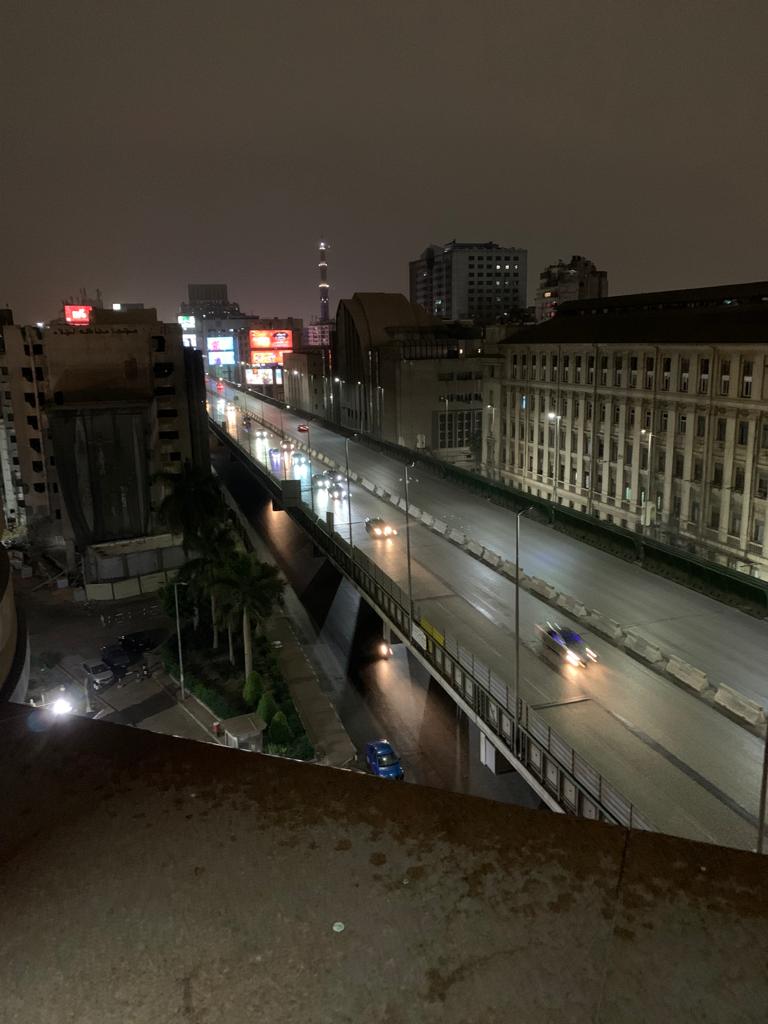 سقوط أمطار رعدية على عدد من مناطق القاهرة الكبرى 