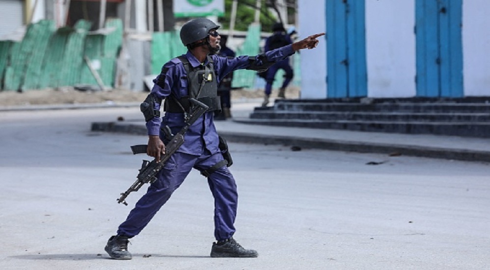 قوات الأمن الصومالية تُكبد الميليشيات الإرهابية خسائر بمنطقة  تقاطع سوق بكارة 