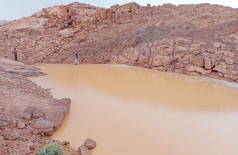 ;مشروعات الري; تنقذ مدن جنوب سيناء وتحصد مياه السيول والعواصف المطرية | صور 