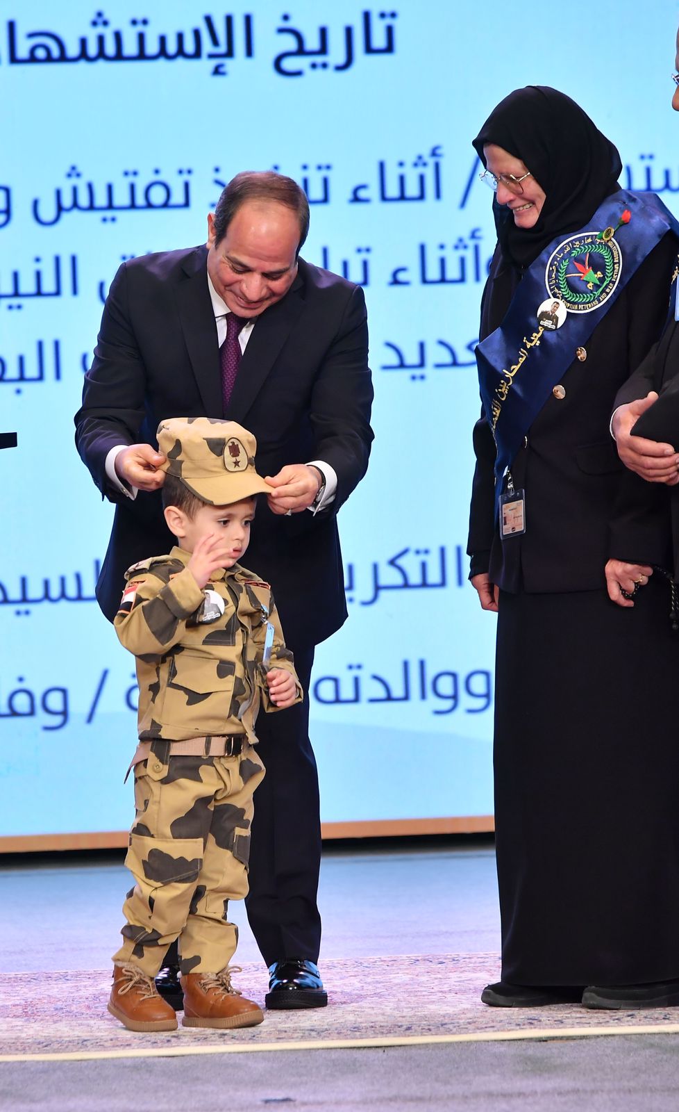 الرئيس السيسي خلال الندوة التثقيفية الـ (٣٧) للقوات المسلحة في ذكرى يوم الشهيد