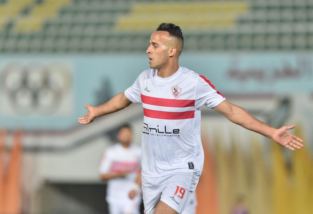 الزمالك يتقدم بالهدف الأول في شباك حرس الحدود 