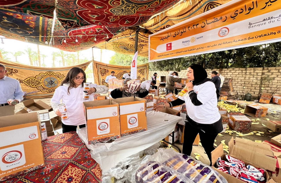 انطلاق قافلة الخير من بنك القاهرة لتقديم مساعداتها لـ ألف مستفيد بكافة المحافظات 