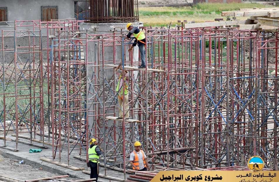  المقاولون العرب تواصل العمل في المشروعات الكبرى خلال أجازة عيد الفطر 