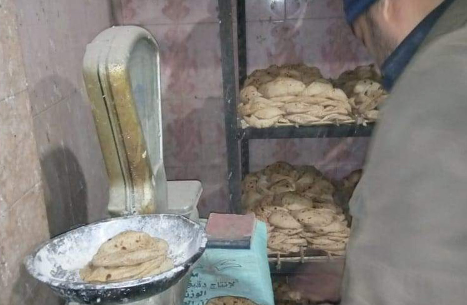  تحرير 11 محضرا لمخابز تنتج خبزا ناقص الوزن في  كفرالزيات بالغربية 