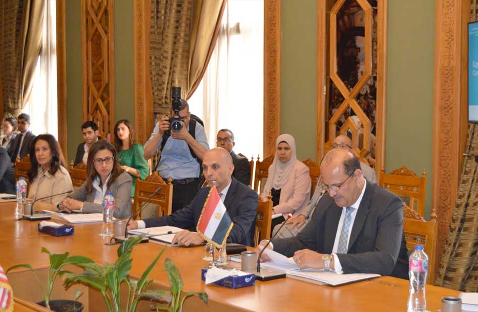  الاجتماع الافتتاحي للمفوضية الاقتصادية المشتركة بين مصر وأمريكا 