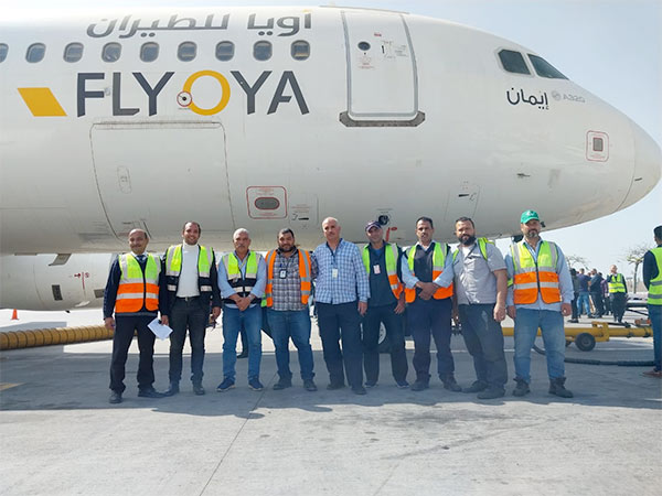 مصر للطيران للخدمات الأرضية تقدم خدماتها لشركة طيران ليبية