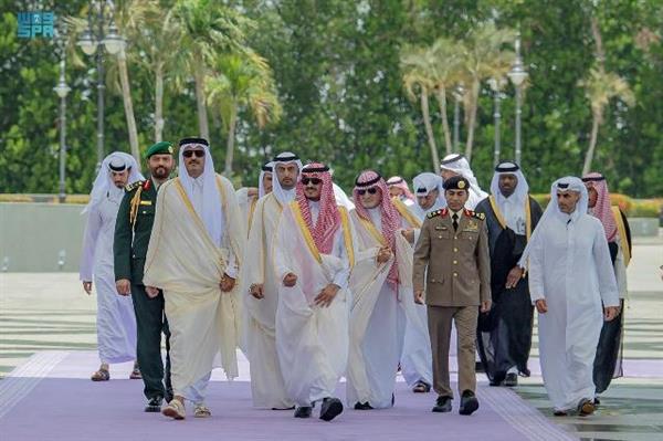 وصول القادة العرب إلى جدة للمشارکة فی القمة العربیة| صور
