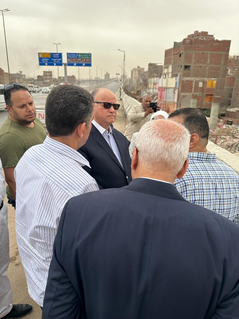 محافظ القاهرة يتفقد محاور حيي البساتين والخليفة