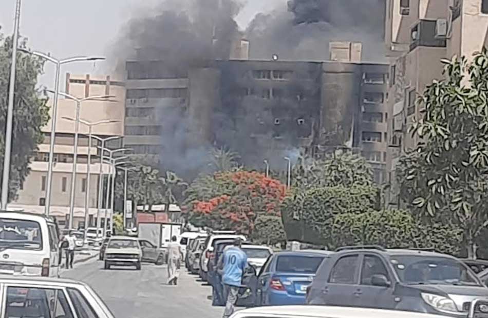  إصابة أكثر من 10 أشخاص في حريق جهاز مدينة 15 مايو