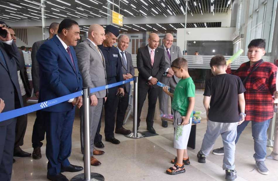  مطار العلمين الدولي يستقبل أولى رحلات شركة SCAT من كازاخستان