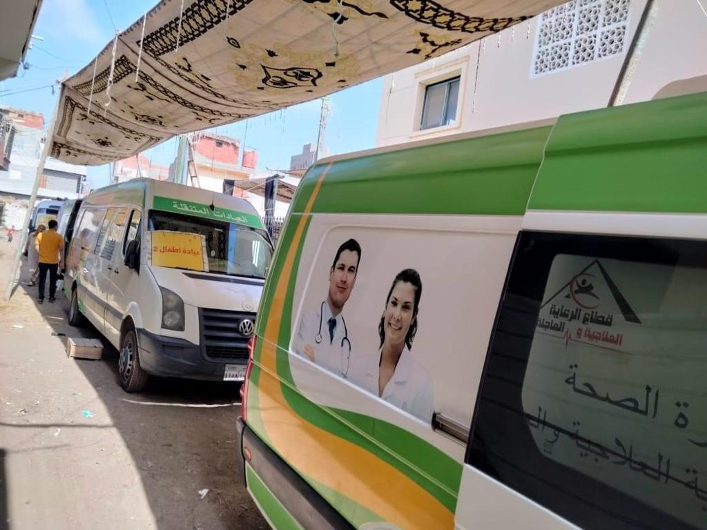 الكشف على 388 مريضًا في قافلة طبية إلى قرية جعيف بالبحيرة |صور