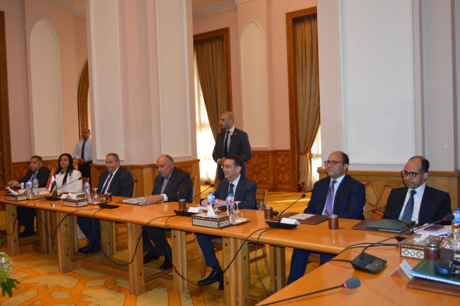 جلسة مباحثات موسعة بين مصر والاتحاد الأوروبي برئاسة شكرى وبورييل