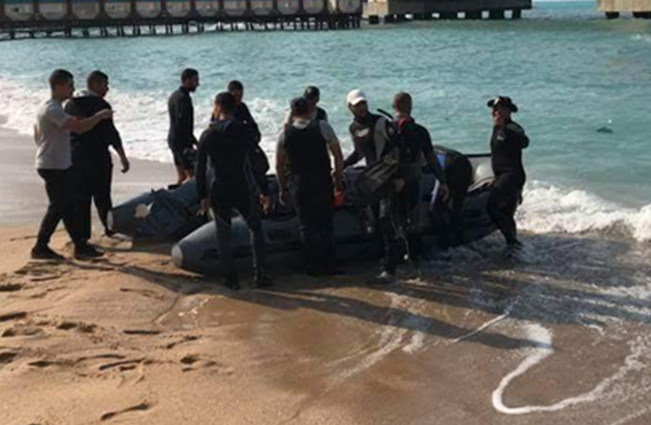 انتشال جثة غريق شاطئ الروضة بالإسكندرية بعد 7 أيام من البحث