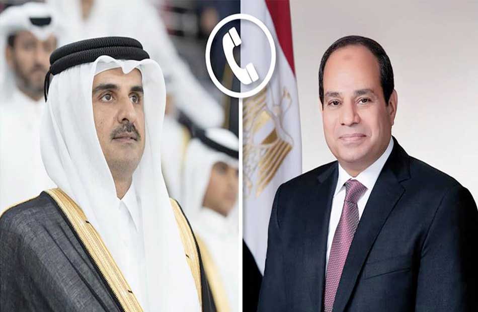 الرئيس وأمير قطر يتفقان على إطلاق مبادرة مشتركة لدعم وإغاثة الشعب السوداني