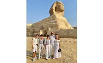   جوارديولا-وأسرته-في-زيارة-لمصر-لقضاء-عطلته-الصيفية-|-صور