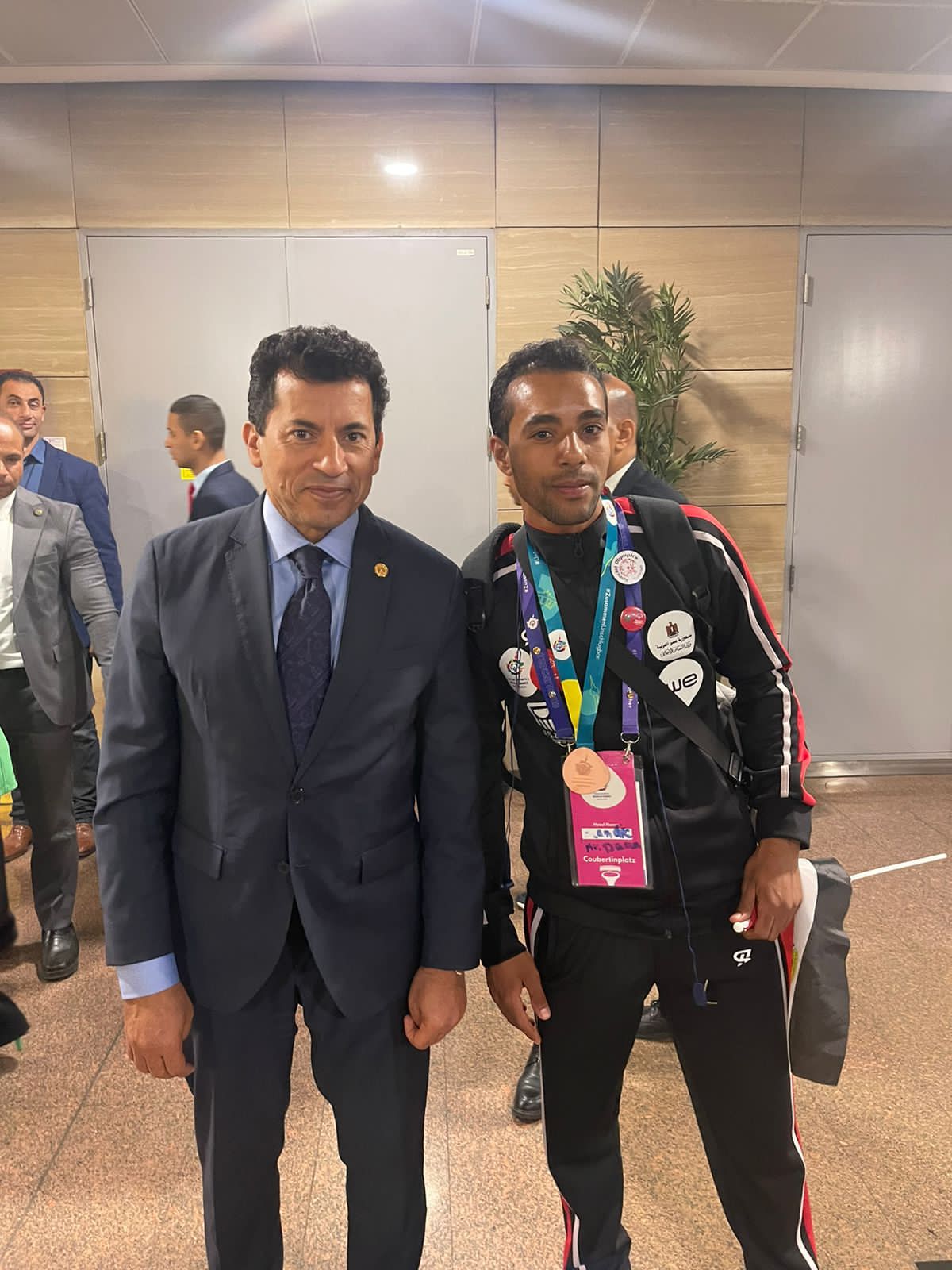 وزيرا الرياضة والتضامن الاجتماعي يستقبلان أبطال بعثة الأولمبياد الخاص