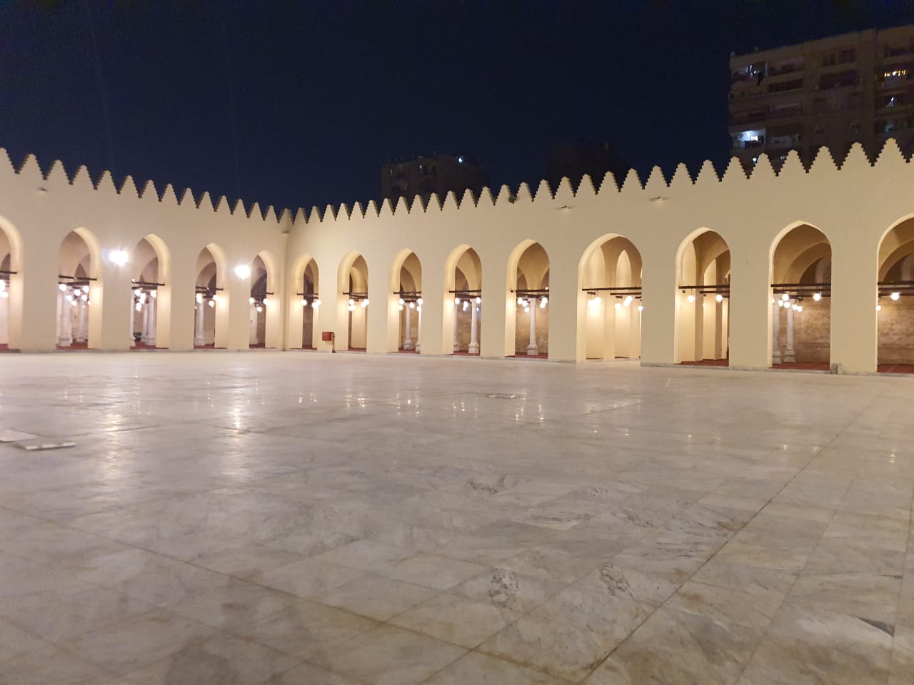  افتتاح أعمال تطوير مسجد الظاهر بيبرس 