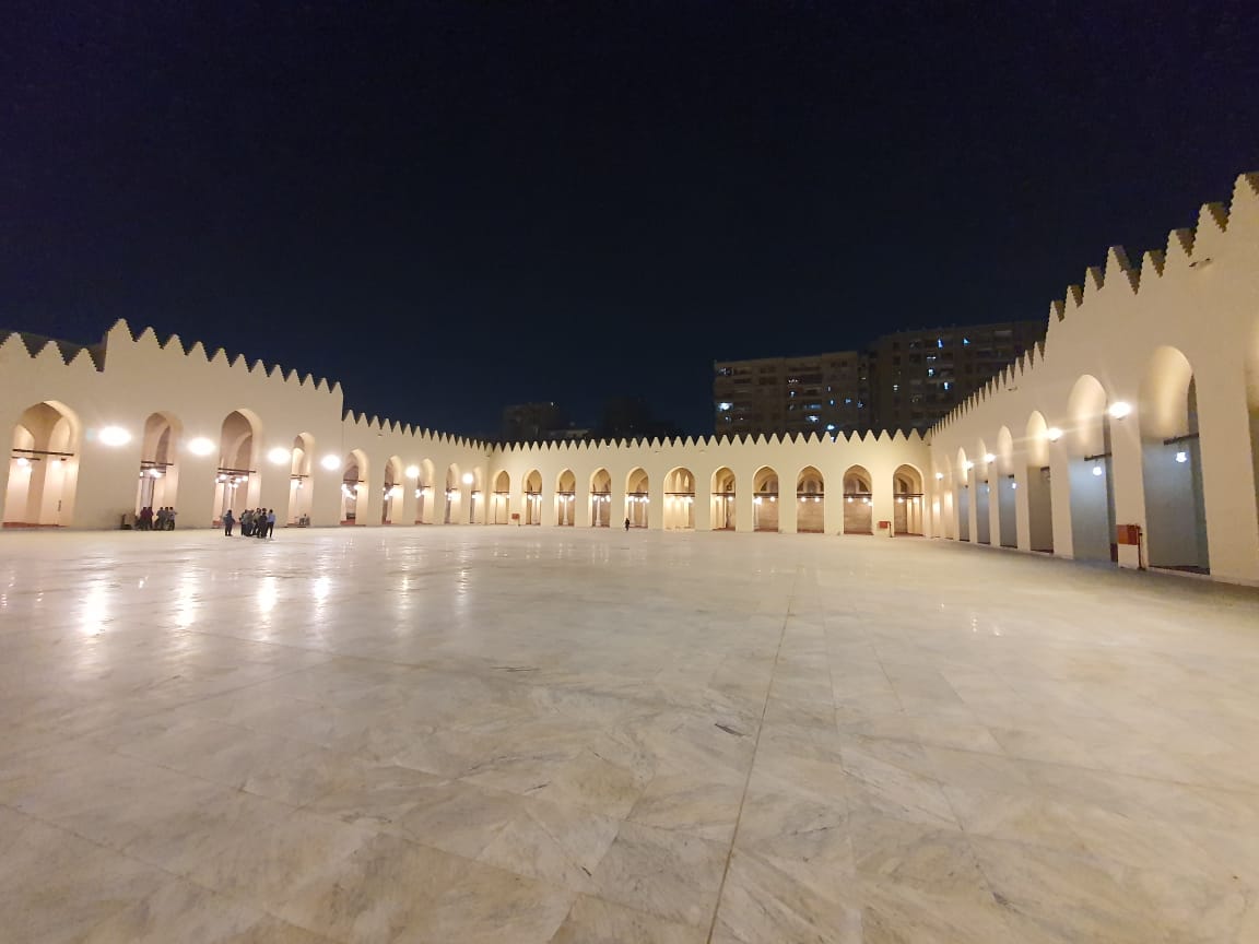  افتتاح أعمال تطوير مسجد الظاهر بيبرس 