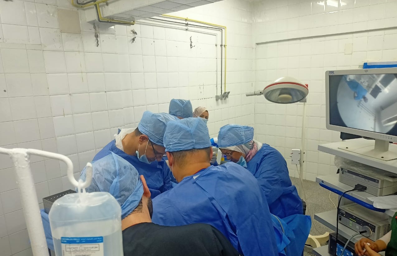 إجراء عمليات للمرة الأولى بالمنظار في مستشفى السويس العام | صور - بوابة  الأهرام