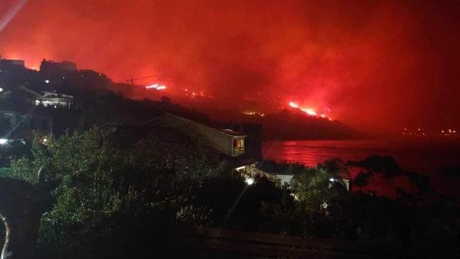 حريق هائل بمنطقة الزرايب بالبراجيل والحماية المدنية تُحاول السيطرة